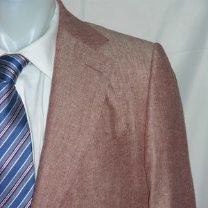 Dunhill Two Button Silk Blend Blazer 46R NWT $1350
